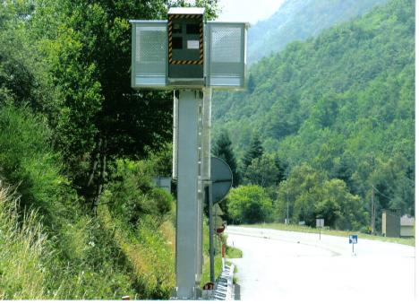 Photo 1 du radar automatique de Mrens-les-Vals